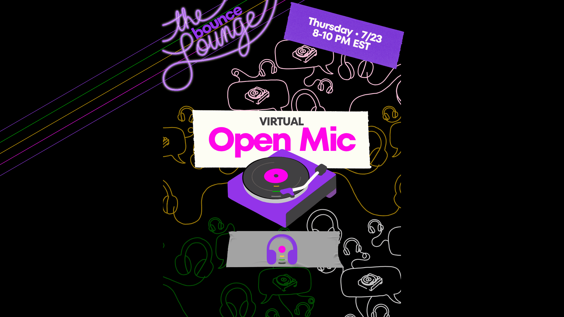 Bounce Lounge "Open Mic"
